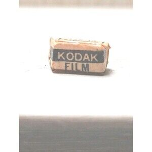 Vintage Dollhouse Miniature Kodak  Film Box Doll Accessory Diorama